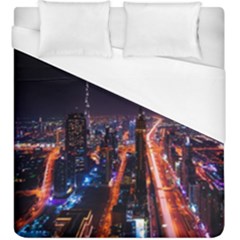 Dubai Cityscape Emirates Travel Duvet Cover (king Size) by Nexatart