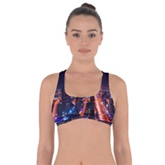 Dubai Cityscape Emirates Travel Got No Strings Sports Bra by Nexatart