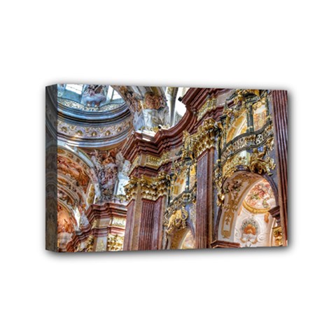 Baroque Church Collegiate Church Mini Canvas 6  x 4 