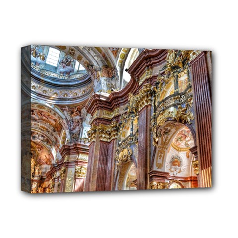 Baroque Church Collegiate Church Deluxe Canvas 16  x 12  