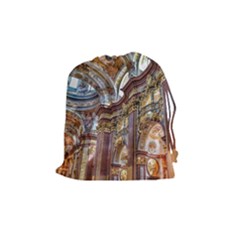 Baroque Church Collegiate Church Drawstring Pouches (Medium) 