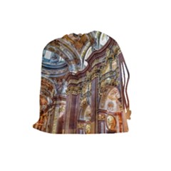 Baroque Church Collegiate Church Drawstring Pouches (Large) 