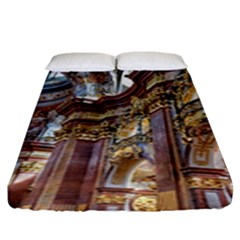 Baroque Church Collegiate Church Fitted Sheet (King Size)