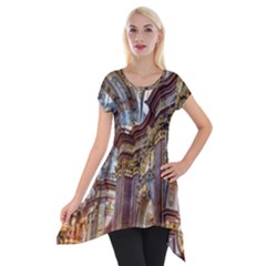 Baroque Church Collegiate Church Short Sleeve Side Drop Tunic