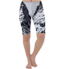 Matterhorn Switzerland Mountain Cropped Leggings 