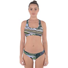 Rice Terrace Rice Fields Cross Back Hipster Bikini Set by Nexatart