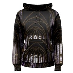 Sainte Chapelle Paris Stained Glass Women s Pullover Hoodie by Nexatart
