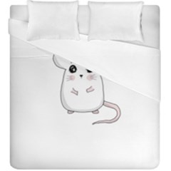 Cute Mouse Duvet Cover Double Side (King Size)