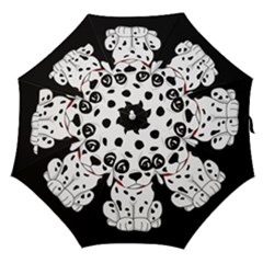 Cute Dalmatian Puppy  Straight Umbrellas by Valentinaart