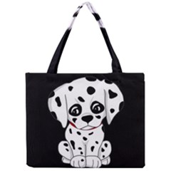 Cute Dalmatian Puppy  Mini Tote Bag by Valentinaart