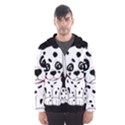 Cute Dalmatian puppy  Hooded Wind Breaker (Men) View1