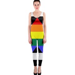 Straight Ally Flag Onepiece Catsuit by Valentinaart