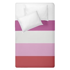 Lesbian Pride Flag Duvet Cover Double Side (single Size) by Valentinaart