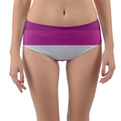 Lesbian Pride Flag Reversible Mid-waist Bikini Bottoms by Valentinaart