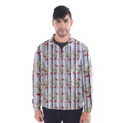 Bamboo Pattern Wind Breaker (men)