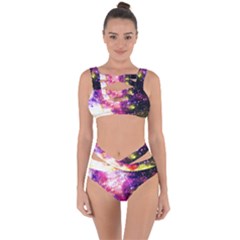 Space Colors Bandaged Up Bikini Set  by ValentinaDesign