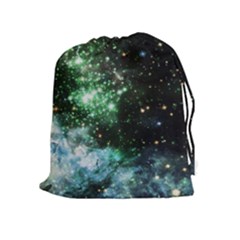 Space Colors Drawstring Pouches (extra Large)