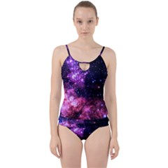 Space Colors Cut Out Top Tankini Set by ValentinaDesign