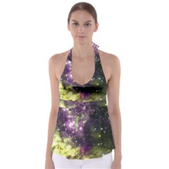 Space Colors Babydoll Tankini Top by ValentinaDesign