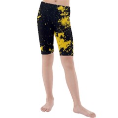 Space Colors Kids  Mid Length Swim Shorts