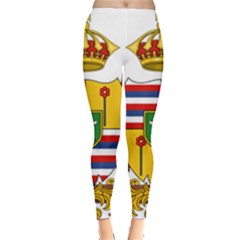 Kingdom Of Hawaii Coat Of Arms, 1795-1850 Leggings  by abbeyz71