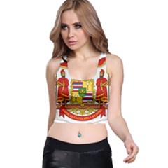 Kingdom Of Hawaii Coat Of Arms, 1850-1893 Racer Back Crop Top by abbeyz71