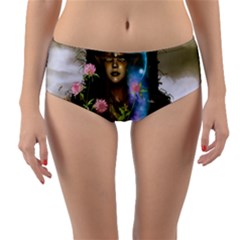 The Wonderful Women Of Earth Reversible Mid-waist Bikini Bottoms by FantasyWorld7