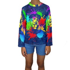 Lion Kids  Long Sleeve Swimwear