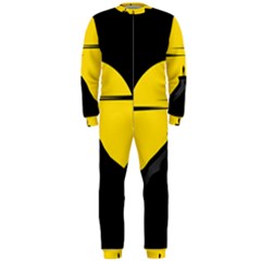 Man Mountain Moon Yellow Sky OnePiece Jumpsuit (Men) 