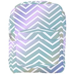 Zigzag Line Pattern Zig Zag Full Print Backpack