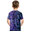 Triangle Tile Mosaic Pattern Kids  Sport Mesh Tee View2