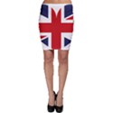 Uk Flag United Kingdom Bodycon Skirt View1
