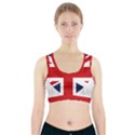 Uk Flag United Kingdom Sports Bra With Pocket View1