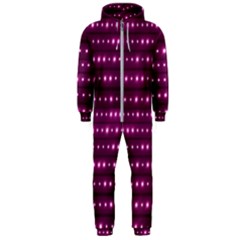 Galaxy Stripes Pattern Hooded Jumpsuit (men)  by dflcprints