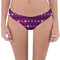 Galaxy Stripes Pattern Reversible Hipster Bikini Bottoms by dflcprints