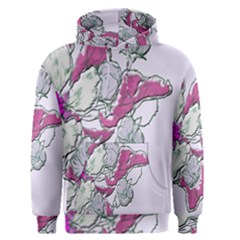 Bouquet Flowers Plant Purple Men s Pullover Hoodie