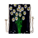 Bouquet Geese Flower Plant Blossom Drawstring Bag (Small) View1