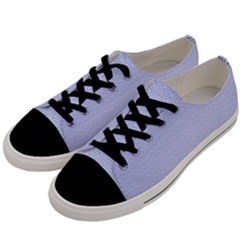 Zigzag Chevron Thin Pattern Men s Low Top Canvas Sneakers