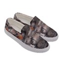 Fireplace Flame Burn Firewood Women s Canvas Slip Ons View3