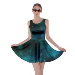 Space All Universe Cosmos Galaxy Skater Dress by Nexatart