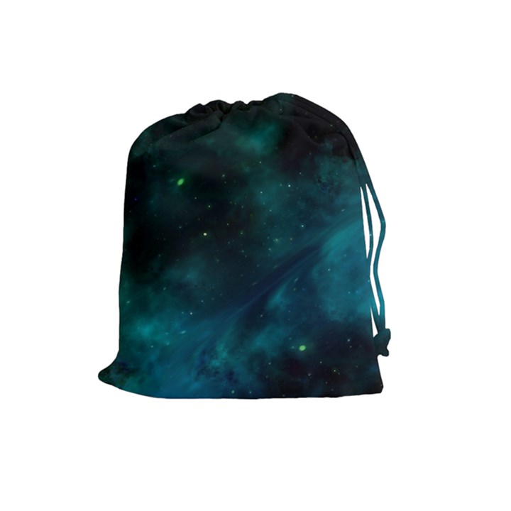 Space All Universe Cosmos Galaxy Drawstring Pouches (Large) 
