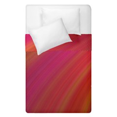 Abstract Red Background Fractal Duvet Cover Double Side (single Size) by Nexatart
