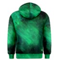 Green Space All Universe Cosmos Galaxy Men s Pullover Hoodie View2