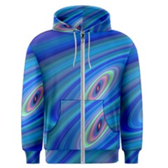 Oval Ellipse Fractal Galaxy Men s Zipper Hoodie