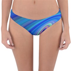 Oval Ellipse Fractal Galaxy Reversible Hipster Bikini Bottoms