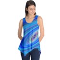 Oval Ellipse Fractal Galaxy Sleeveless Tunic View1