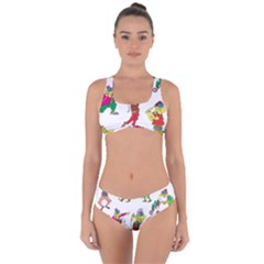 Golfers Athletes Criss Cross Bikini Set by Nexatart