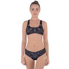 Pearl Stars On A Wonderful Sky Of Star Constellations Criss Cross Bikini Set by pepitasart