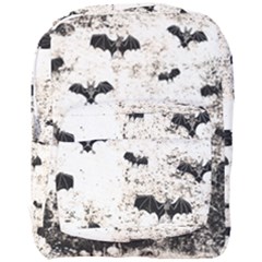 Vintage Halloween Bat Pattern Full Print Backpack by Valentinaart