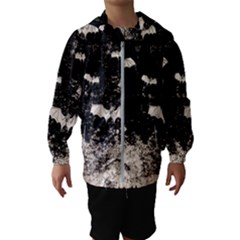 Vintage Halloween Bat pattern Hooded Wind Breaker (Kids)